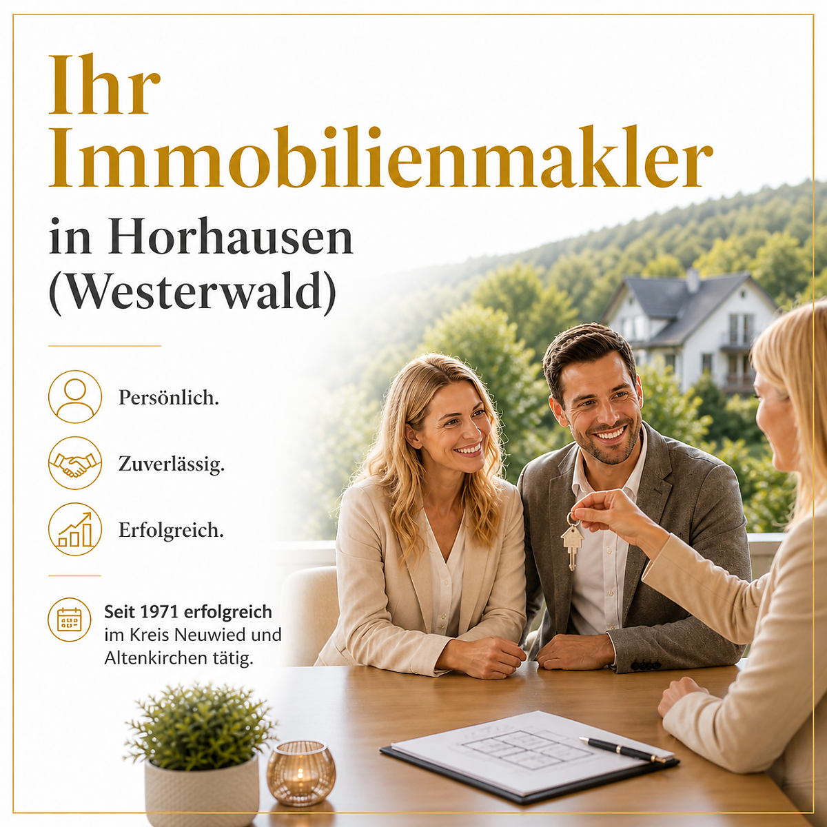 Immobilienmakler Horhausen erfolgreich