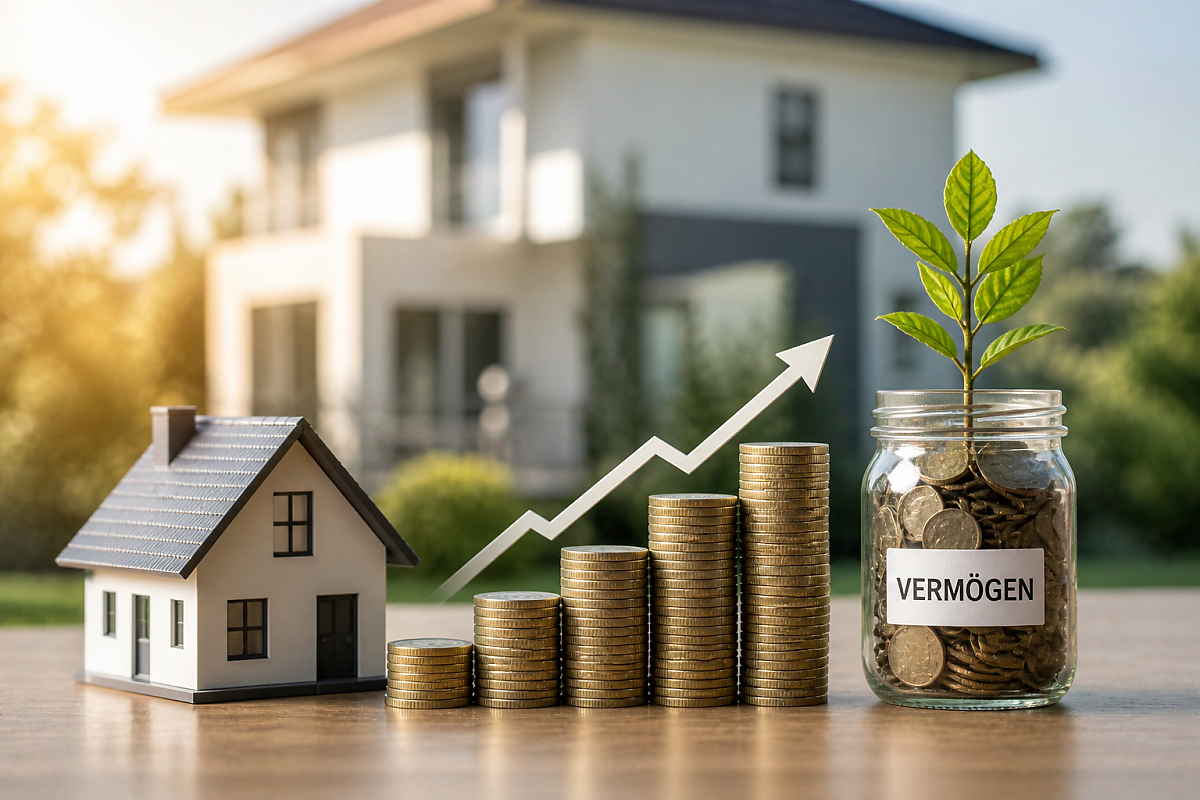 Foto Mit Immobilien Vermögen aufbauen