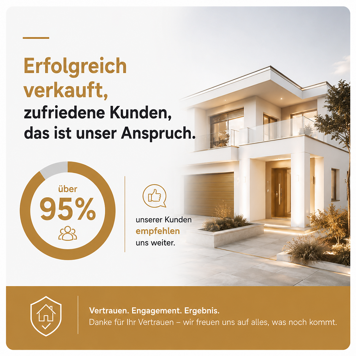 Erfolgreich verkauft Peter Klein Immobilien