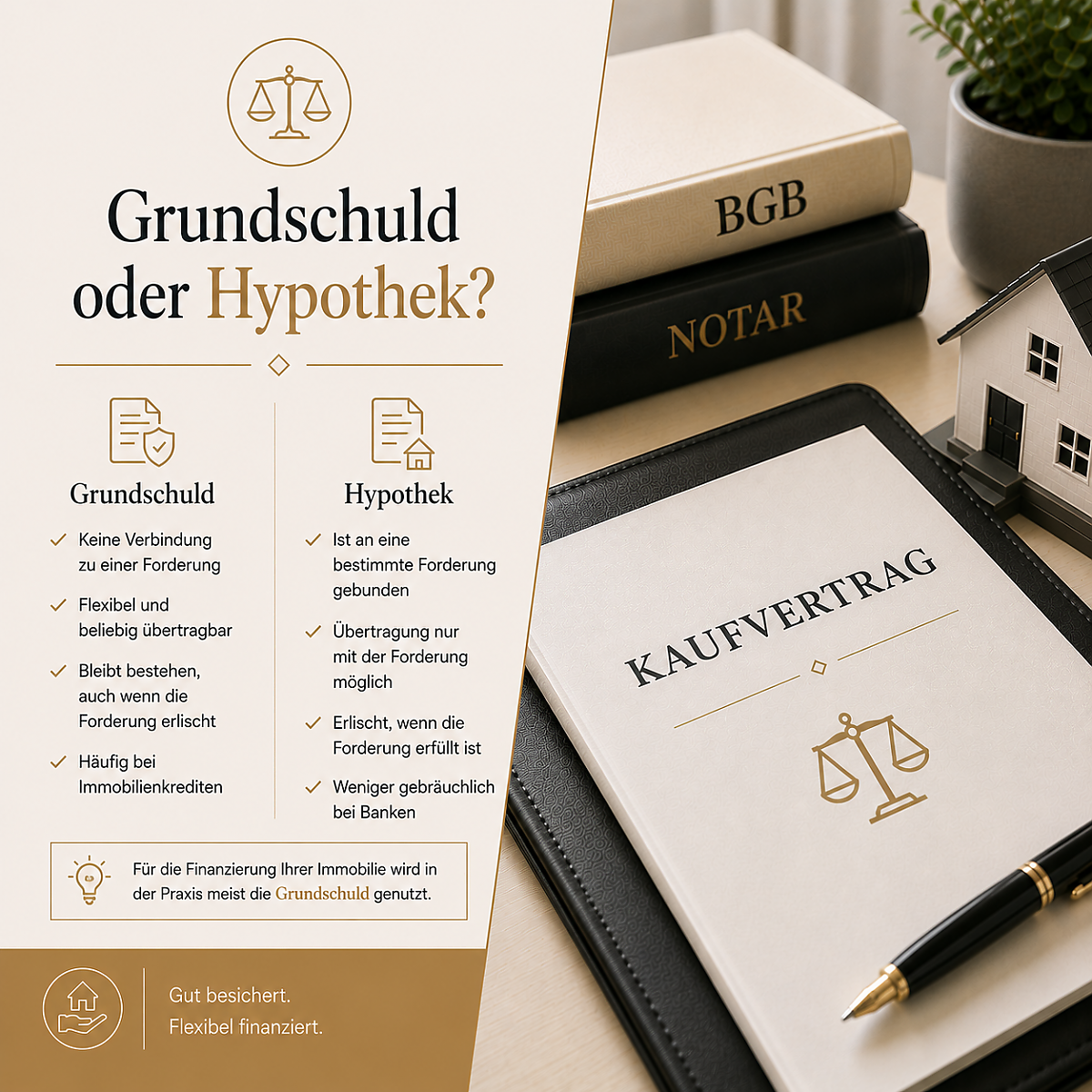 Foto Grundschuld oder Hypothek