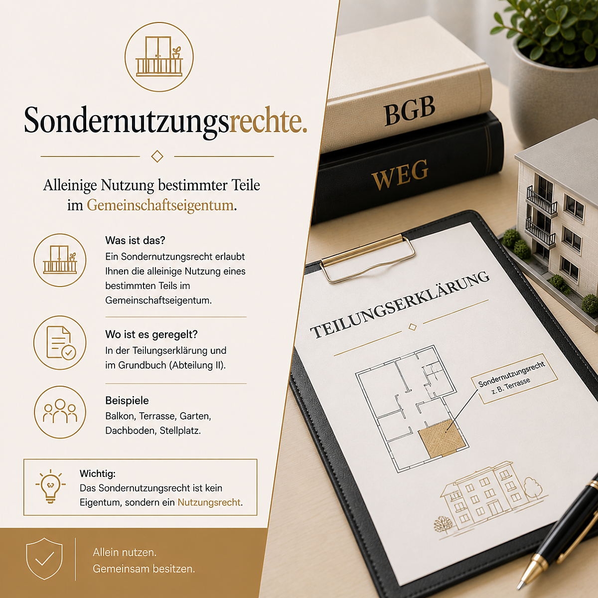 Foto Sondernutzungsrechte