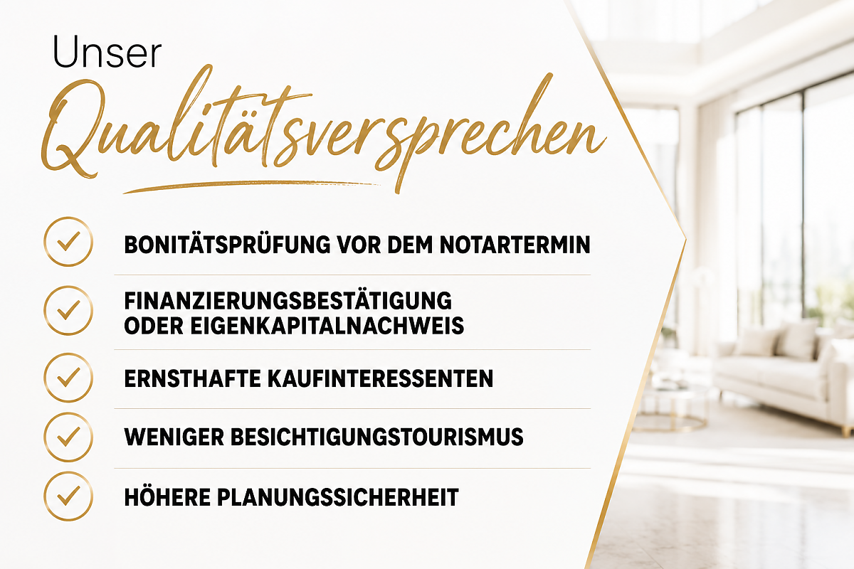 Foto Viele Interessenten aus unserer K�uferkartei verf�gen bereits �ber eine Finanzierungsbest�tigung 