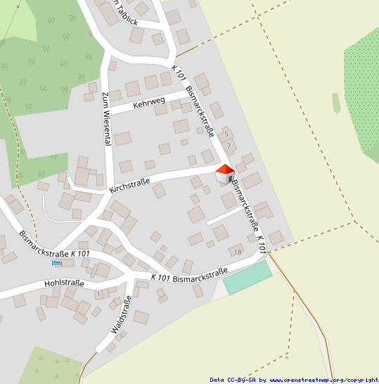 Lageplan Einfamilienhaus Oberraden / Niederraden