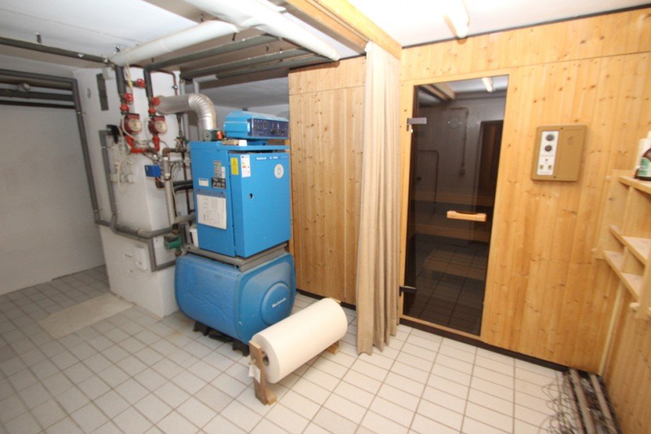 Heizungsraum und Sauna Einfamilienhaus Niederwambach