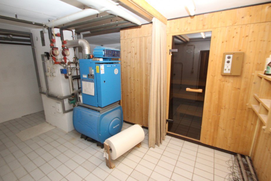 Heizungsraum und Sauna Einfamilienhaus Niederwambach