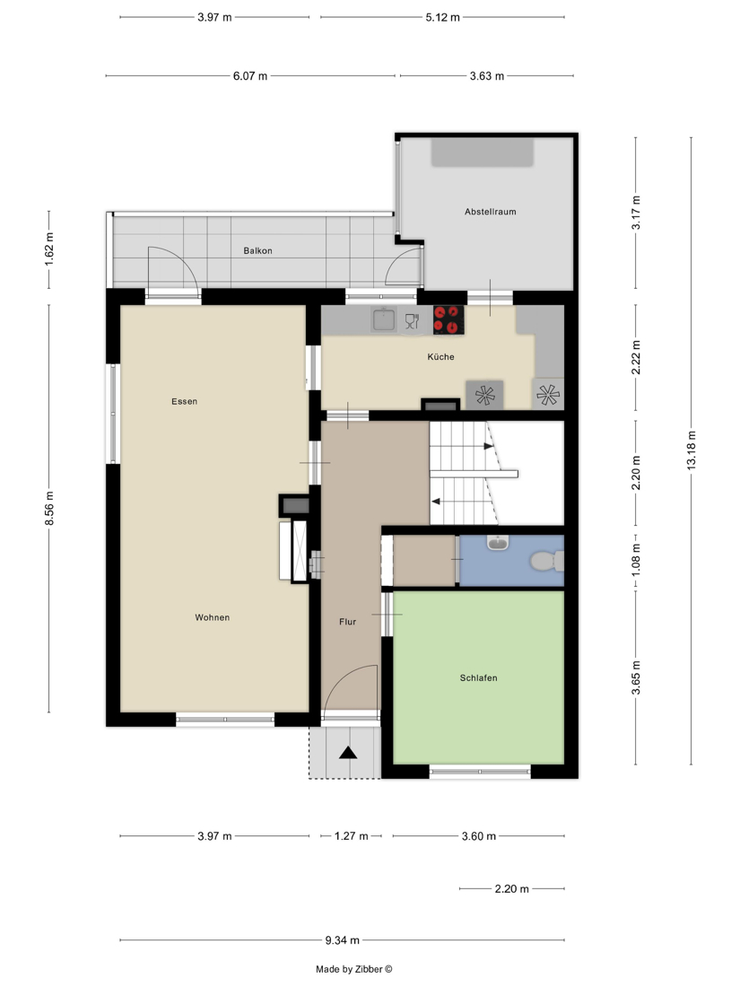 Grundriss EG Einfamilienhaus Kurtscheid