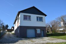 R�ckansicht Haus verkaufen Flammersfeld! Bungalow + separatem Anbau - in ruhiger Ortsrandlage!