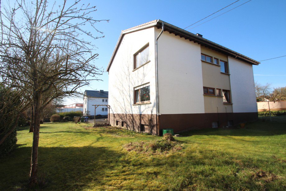 R�ckansicht Zweifamilienhaus Dierdorf