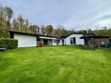  VERKAUFT Oberlahr! Unverbaubarer Blick �ber den Naturpark + Wohnen auf einer Ebene