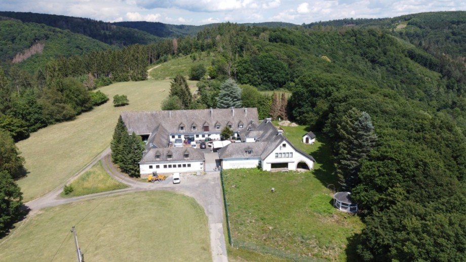 Luftaufnahme Einfamilienhaus Linz am Rhein