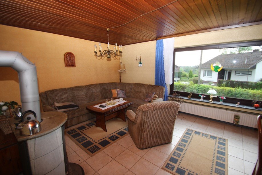 Gem�tliches Wohnzimmer Einfamilienhaus Rott