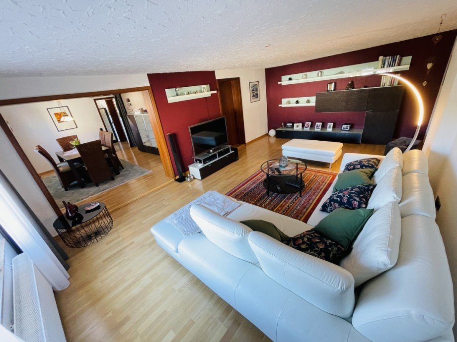 Wohnen 1: Wohnzimmer Zweifamilienhaus Harschbach