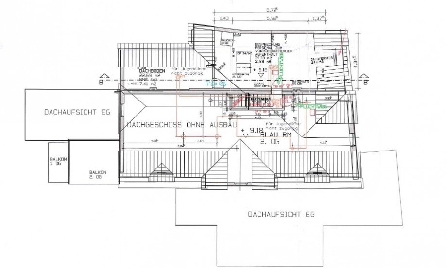 Dachgeschoss Haus Hausen (Wied)