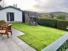  VERKAUFT Oberlahr! Unverbaubarer Blick �ber den Naturpark + Wohnen auf einer Ebene