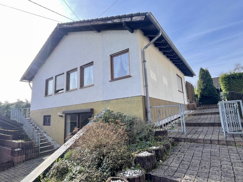 Seitenansicht Einfamilienhaus Niedersteinebach