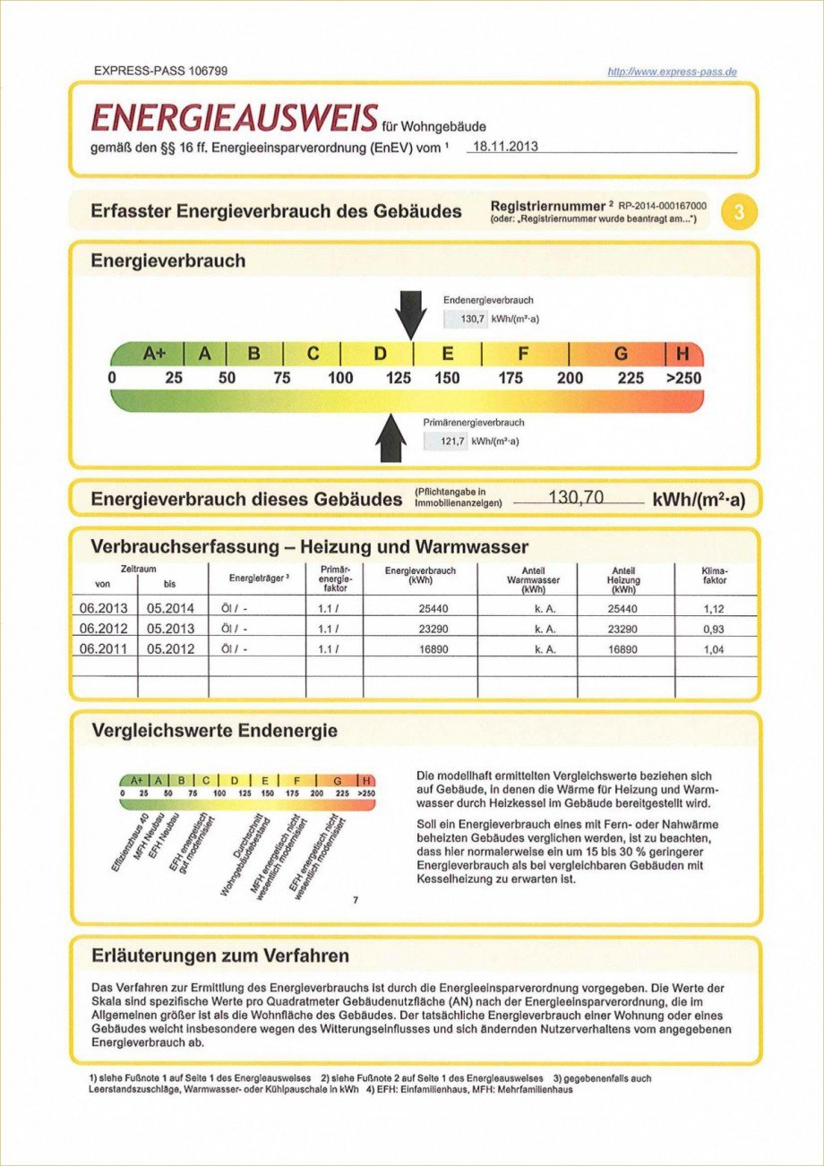 Energieausweis Zweifamilienhaus Flammersfeld