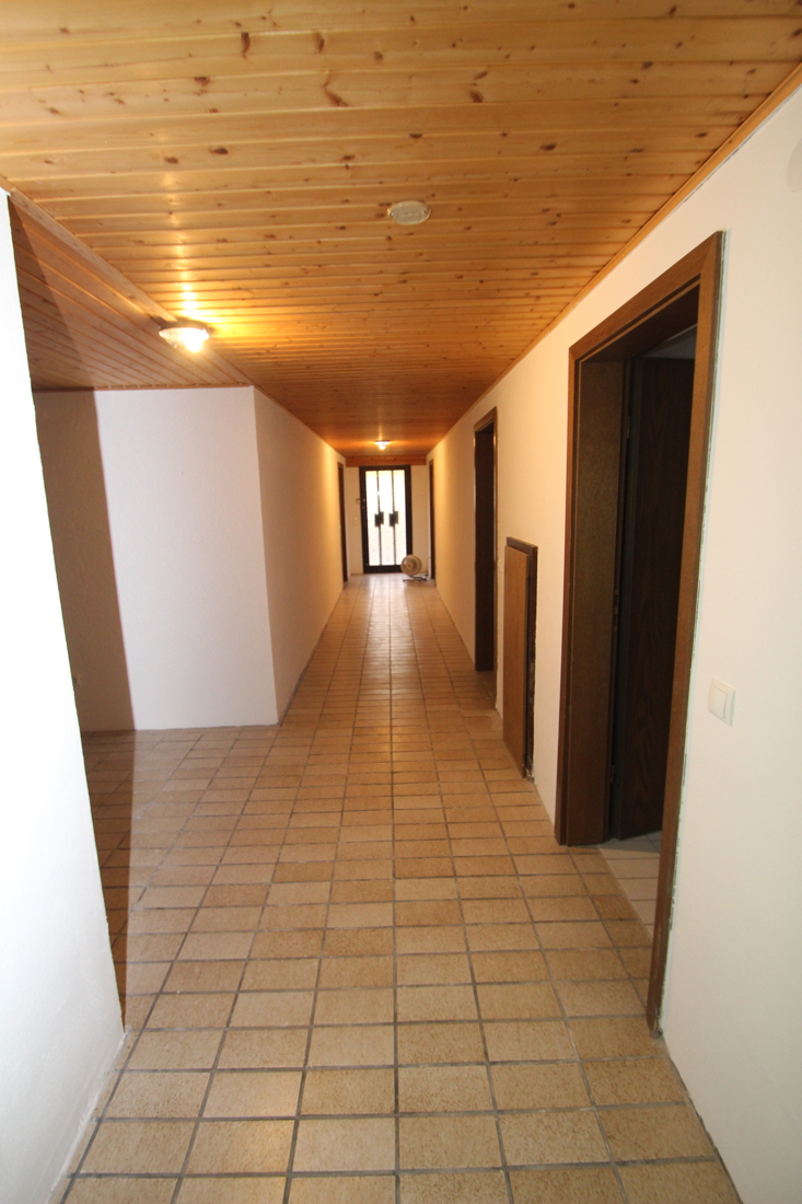 Flur im Untergeschoss Einfamilienhaus Niederwambach