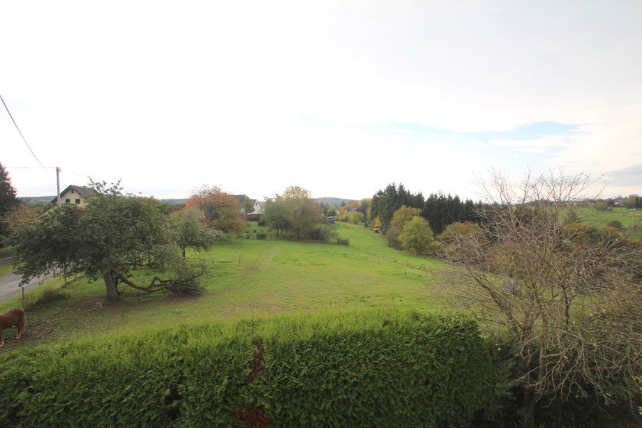 Aussicht vom Balkon Einfamilienhaus Breitscheid