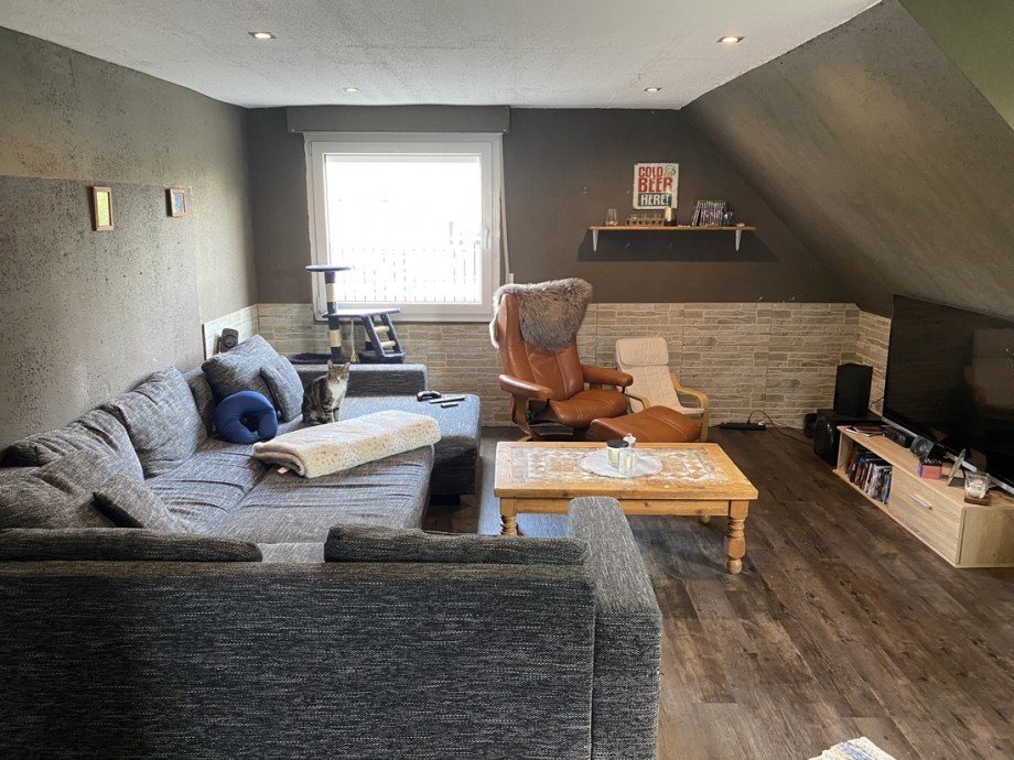 Schlafzimmer (derzeit Wohnraum im OG) Einfamilienhaus Flammersfeld