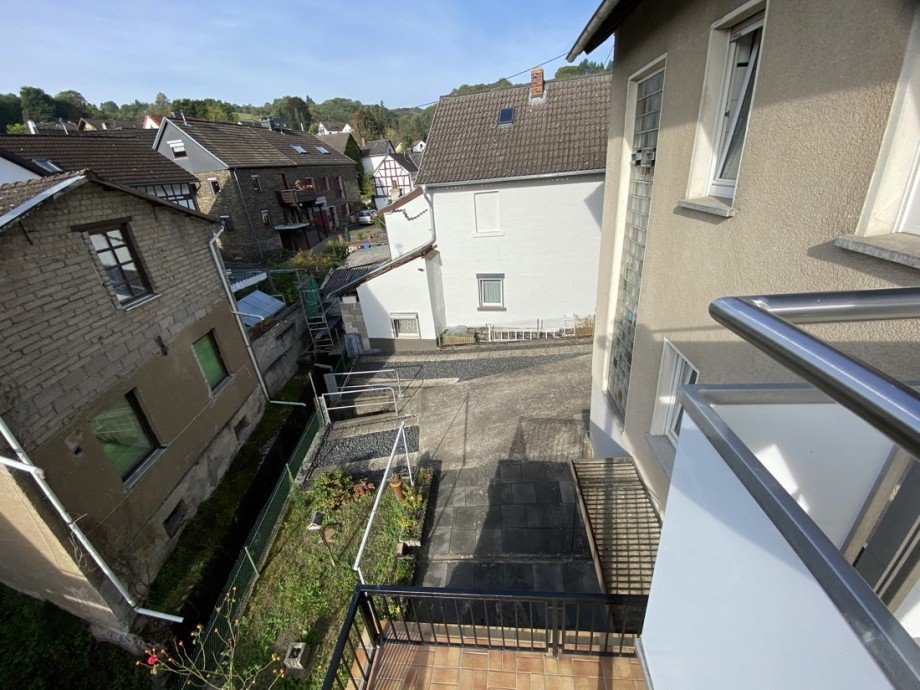 Blick �ber den Innenhof Einfamilienhaus Neuwied / Segendorf