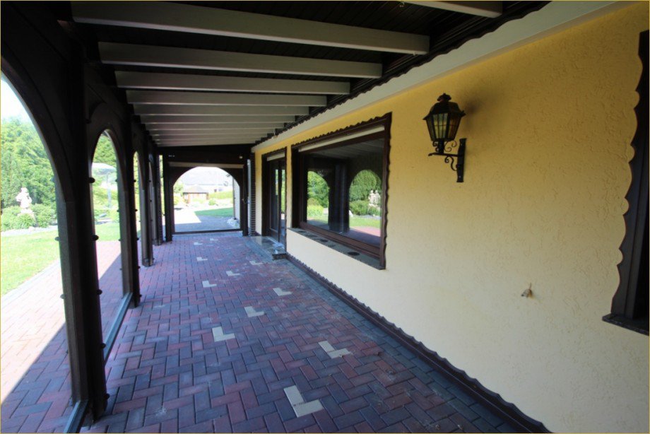 �berdachte Terrasse Einfamilienhaus Raubach