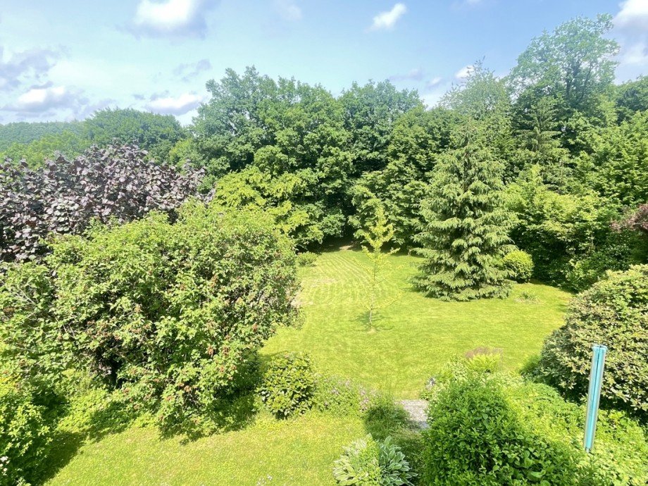 Blick vom Balkon Einfamilienhaus Peterslahr